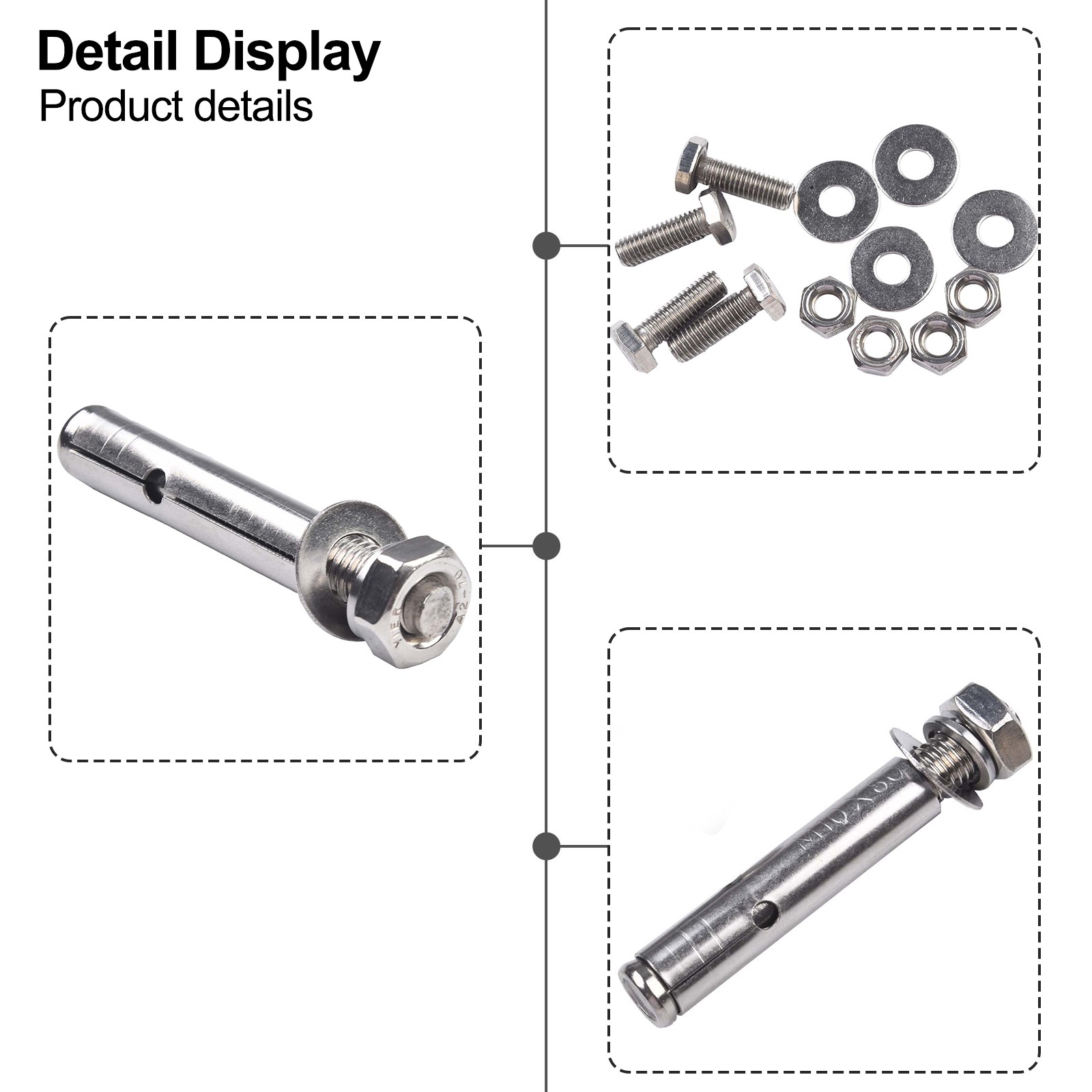 Reinforce your AC unit with these long lasting bracket screws Set of 8