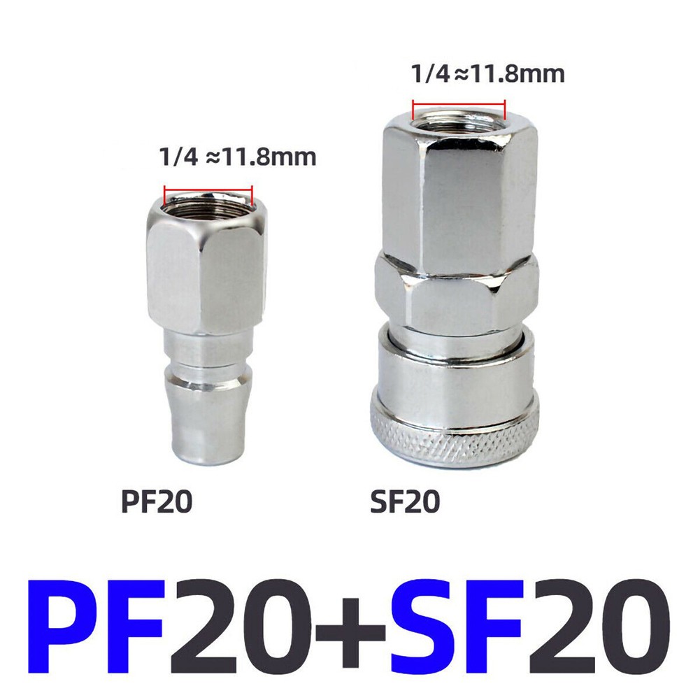Reliable Quick Release Air Line Hose Connector for 8mm Compressor SP20 PP20 - Picture 36 of 53