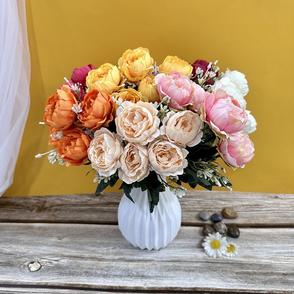 Bodas Hermoso Ramo Prefabricado Disposición Personalizada - Imagen 20 de 54