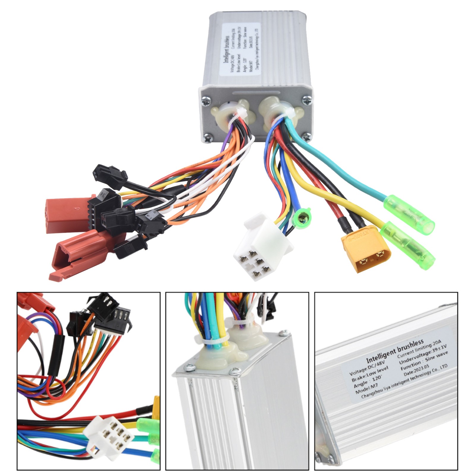 Contrôleur DC Brushless Avancé pour 36V 48V pour Trottinette Électrique 350W - Picture 30 of 36