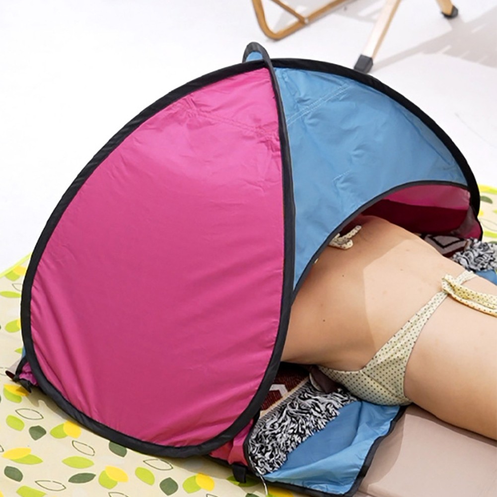 Portable Lightweight Beach Tent Sun Shade Canopy for Camping Easy Setup - Picture 39 of 43