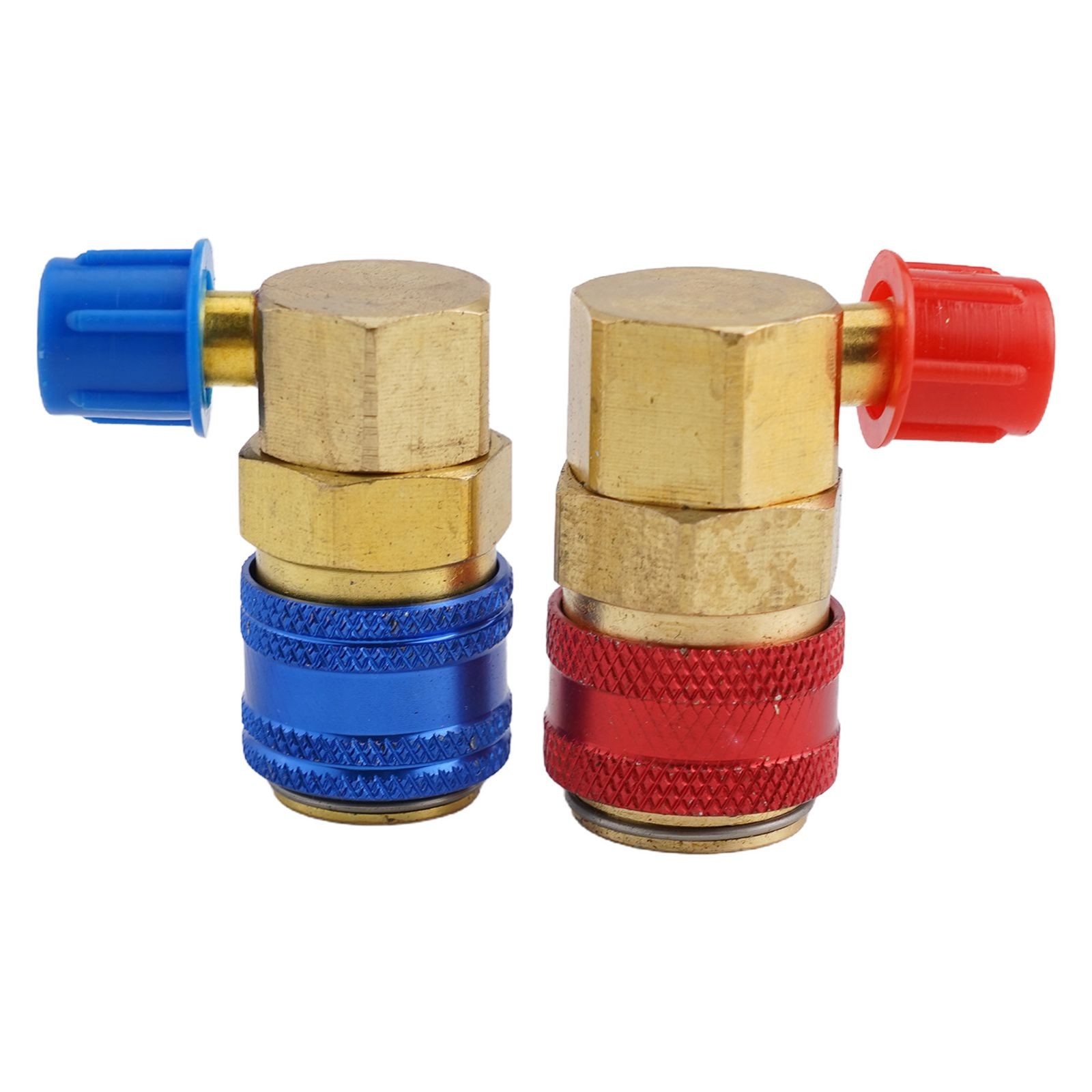 R134A Quick Connector Adapter Coupler Auto A/C Manifold Gauge Low High AC HVAC - Picture 11 of 16