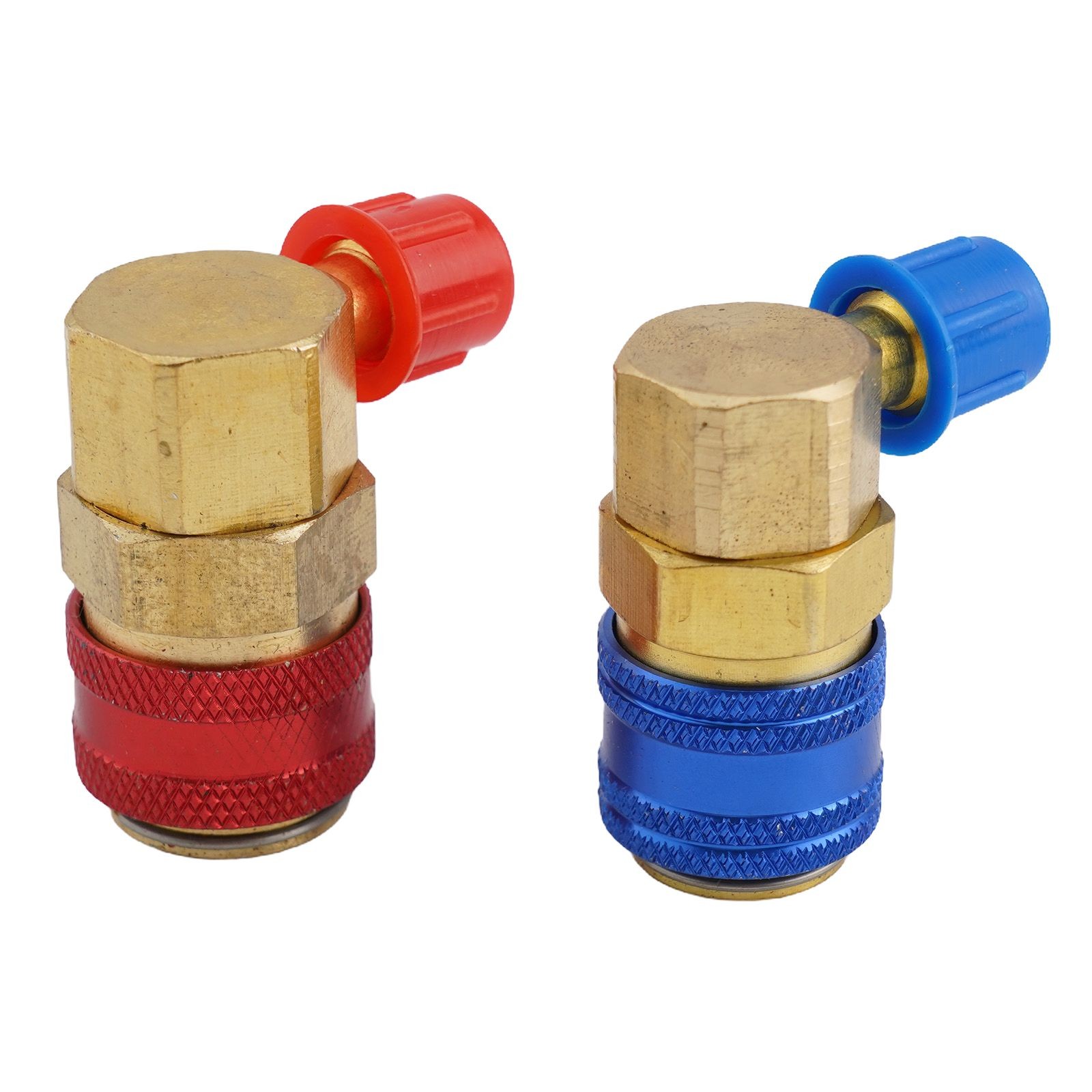 R134A Quick Connector Adapter Coupler Auto A/C Manifold Gauge Low High AC HVAC - Picture 12 of 16