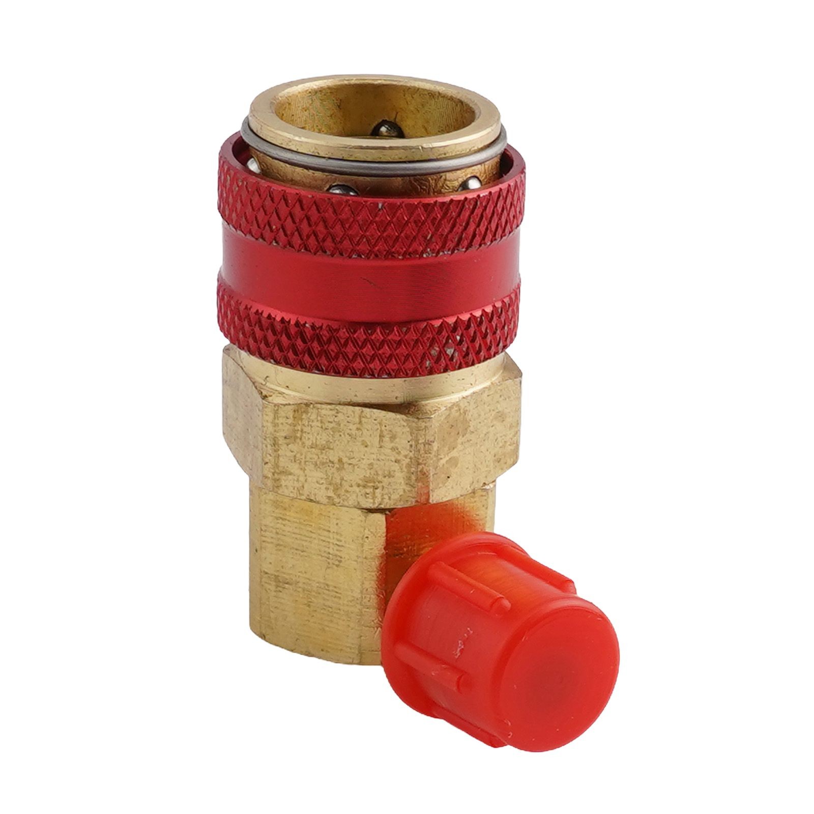 R134A Quick Connector Adapter Coupler Auto A/C Manifold Gauge Low High AC HVAC - Picture 3 of 16