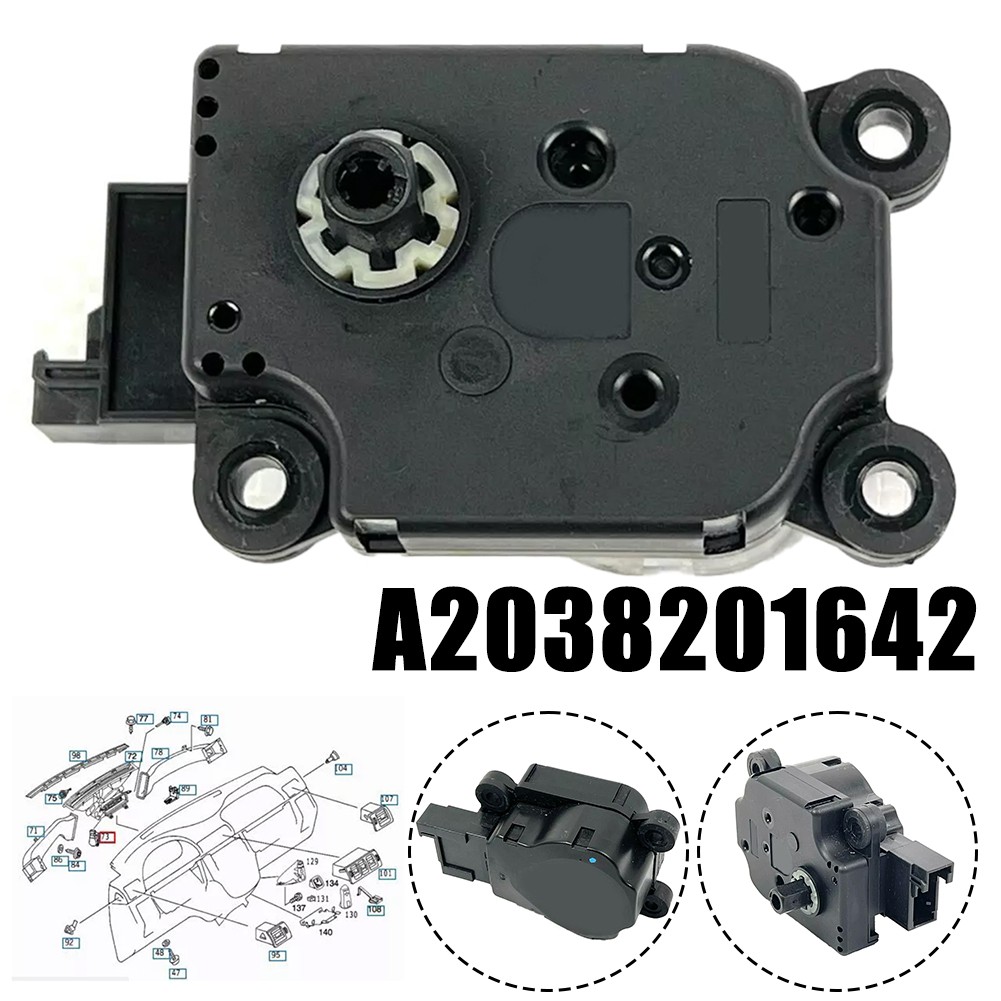 For Mercedes SL 2002-2011 2038201642 Servomotor Heating Servomotor ABS Material - Picture 7 of 11