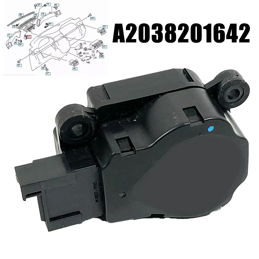 For Mercedes SL 2002-2011 2038201642 Servomotor Heating Servomotor ABS Material - Picture 5 of 11