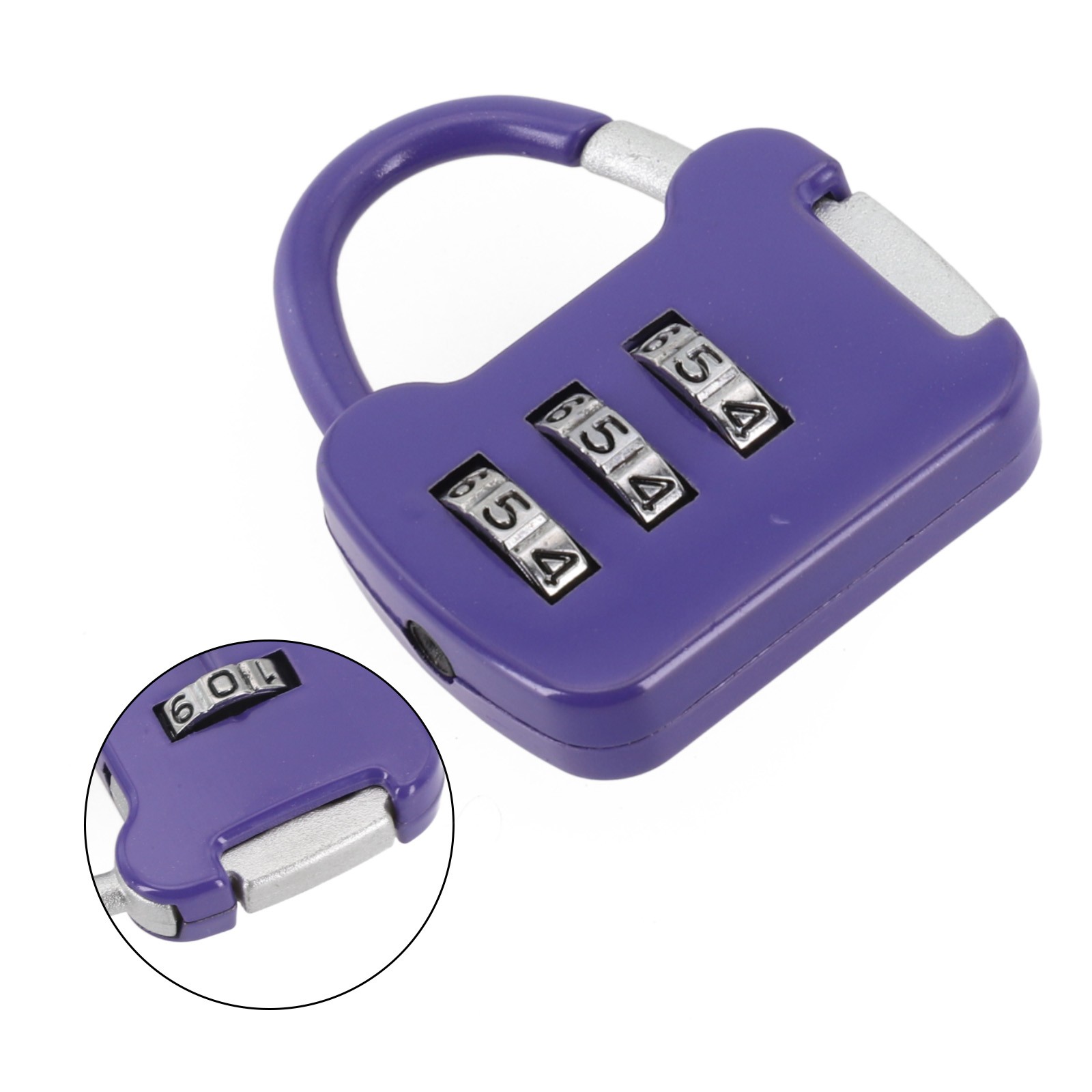 Compact Password Lock Protect Your Belongings with this Zinc Alloy Padlock - Picture 32 of 63
