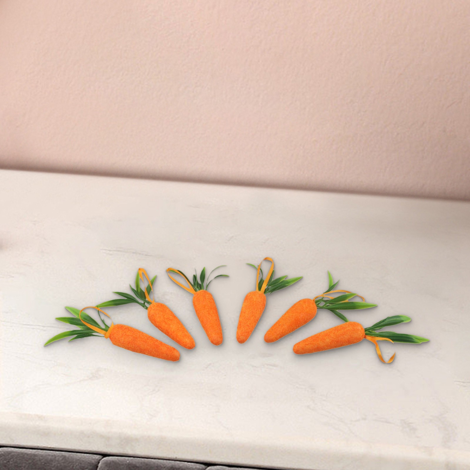 Artificial Carrot Orange Vegetables Faux Carrots for Home Decor Pack of 2 - Picture 40 of 48