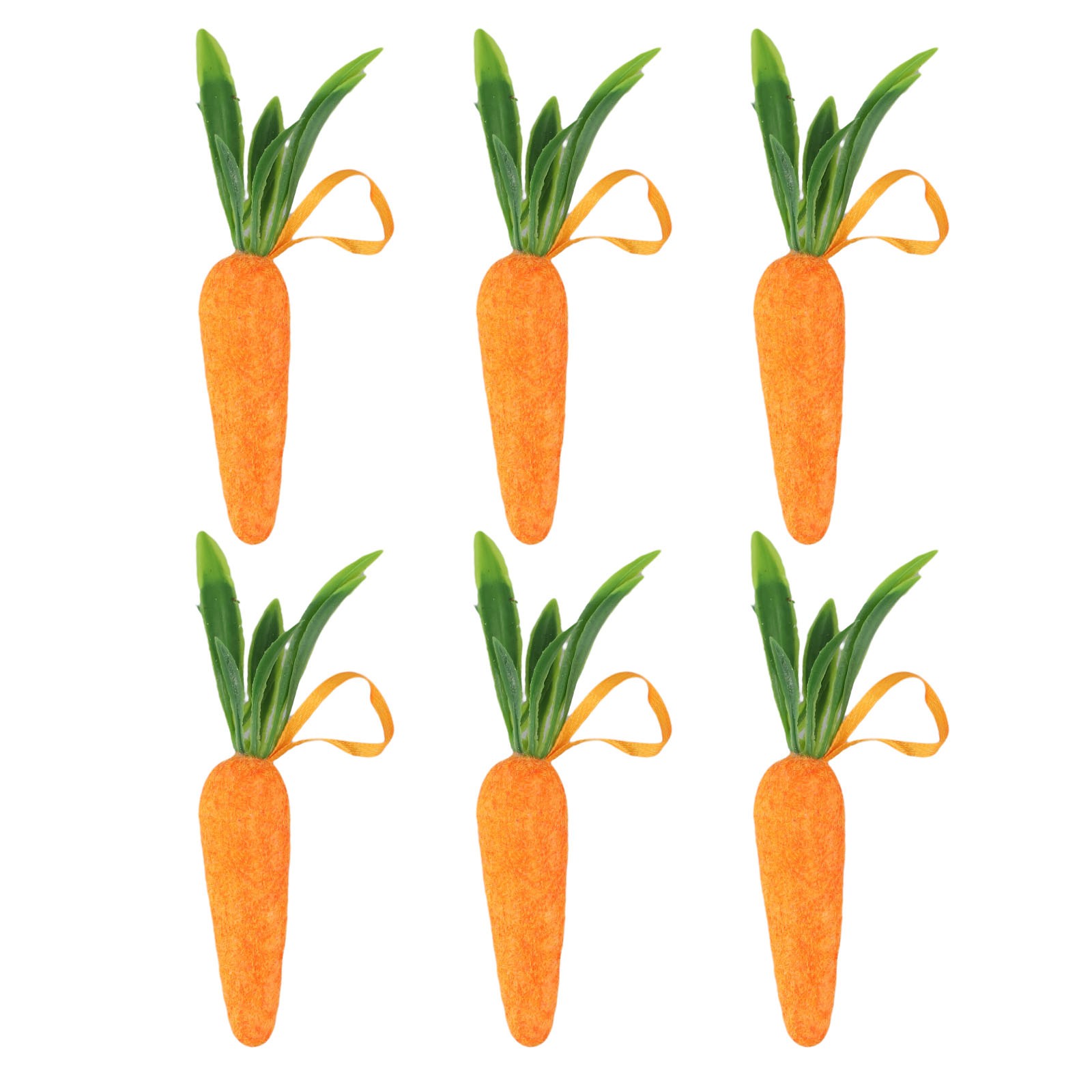 Artificial Carrot Orange Vegetables Faux Carrots for Home Decor Pack of 2 - Picture 47 of 48