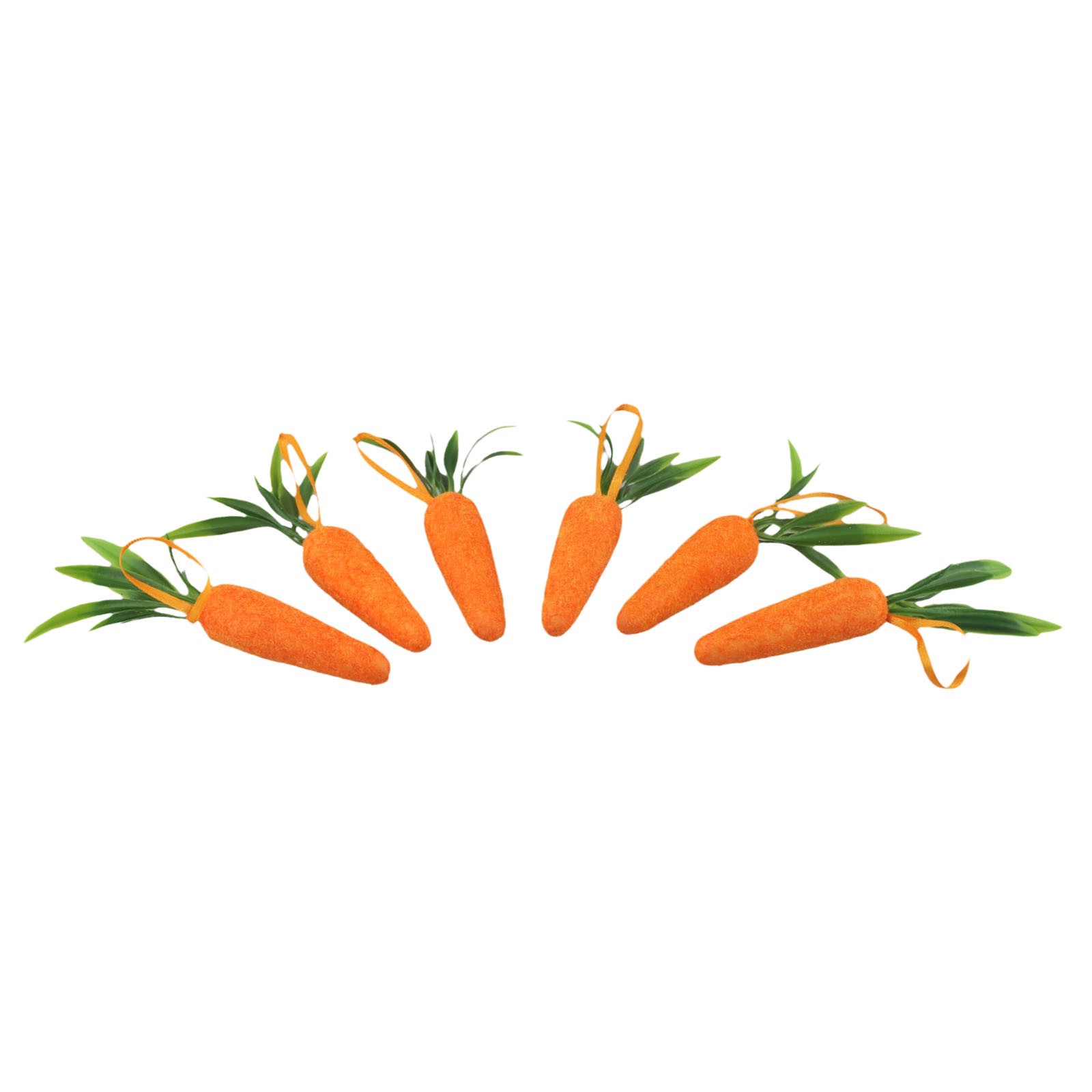 Artificial Carrot Orange Vegetables Faux Carrots for Home Decor Pack of 2 - Picture 43 of 48