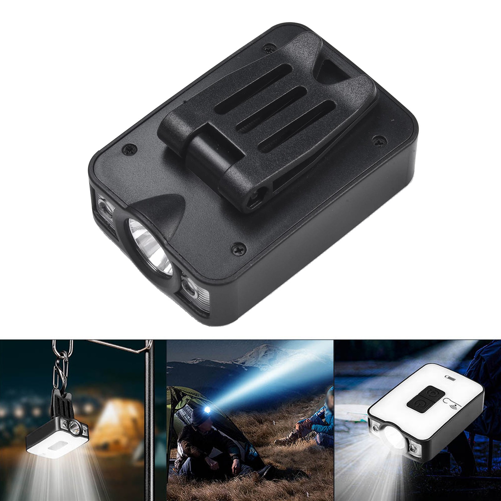 Faro Recargable LED CAP Light Carrera Nocturna Para Montañismo - Imagen 23 de 33