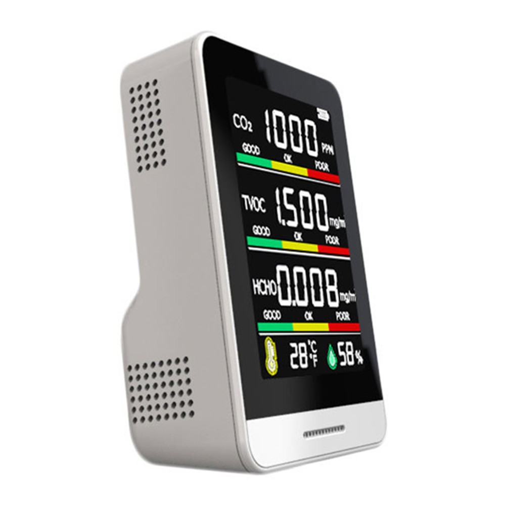 Multi parameter Meter Formaldehyde Detector Temperature Humidity Monitor