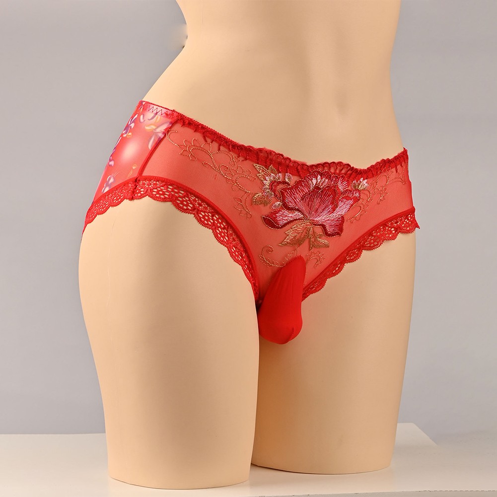 Comfortable Fit Pouch Panties Briefs Ball Pouch Panties Brand New Sheer Material - Bild 42 von 42