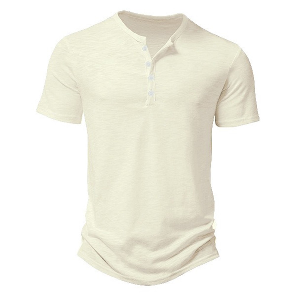 Herren -T -Shirt Regulär Täglich V Hals Leichte Dehnung Männlich Bequem Mode - Bild 16 von 52