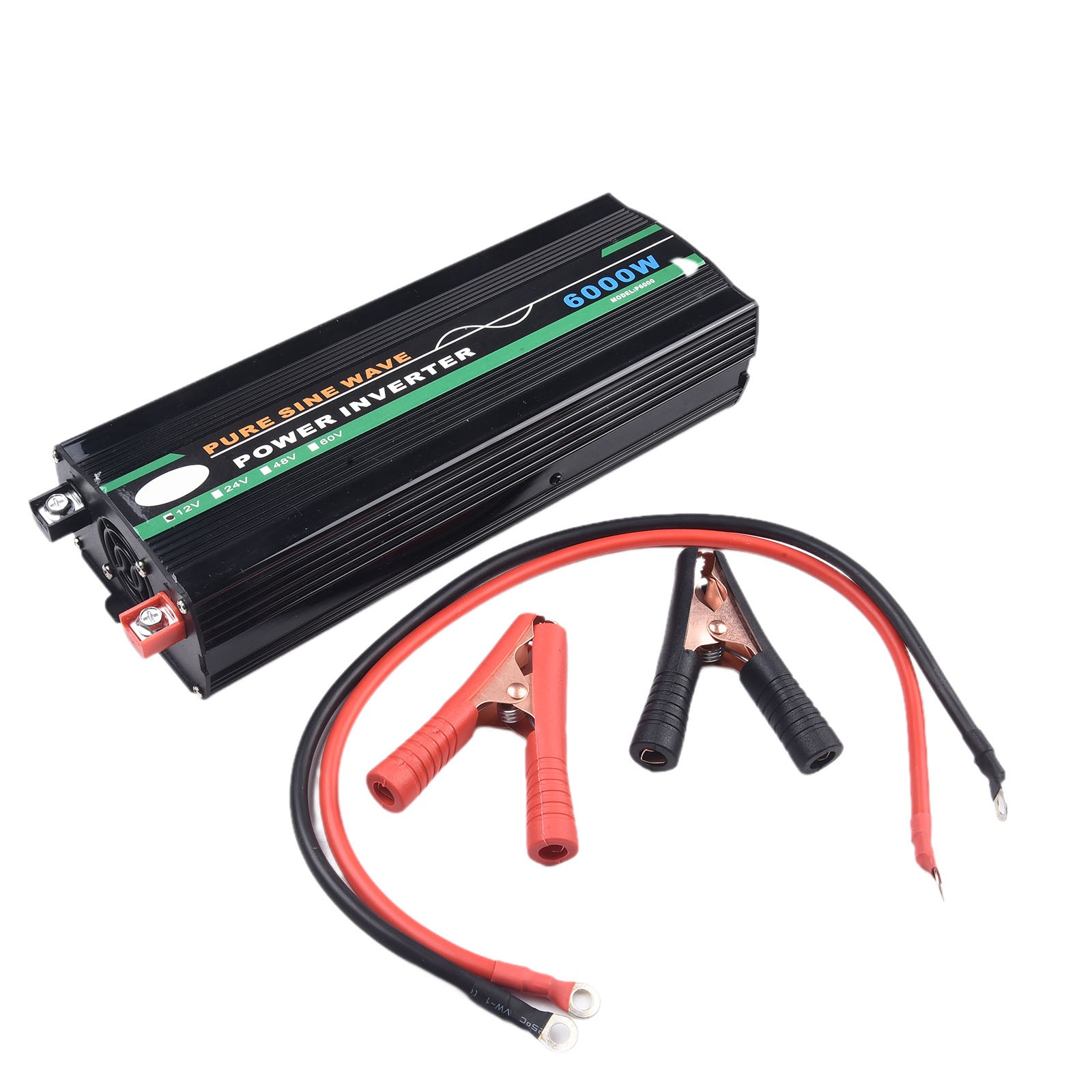 Aluminum Body 6000W Pure Sine Wave Power Inverter for Solar Panel Home