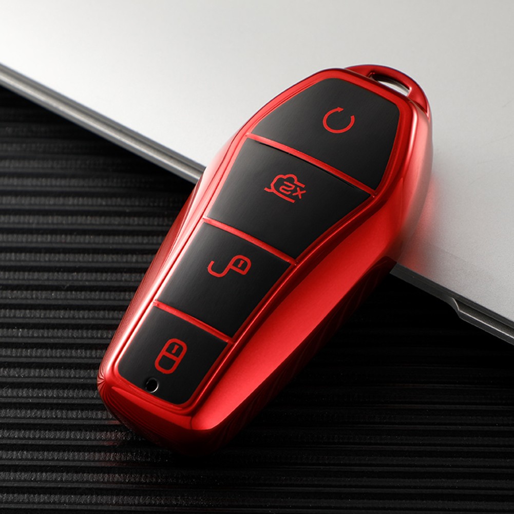 Easy Installation Car Key Shell Cover Case For BYD Qin Plusdmi For Han EV