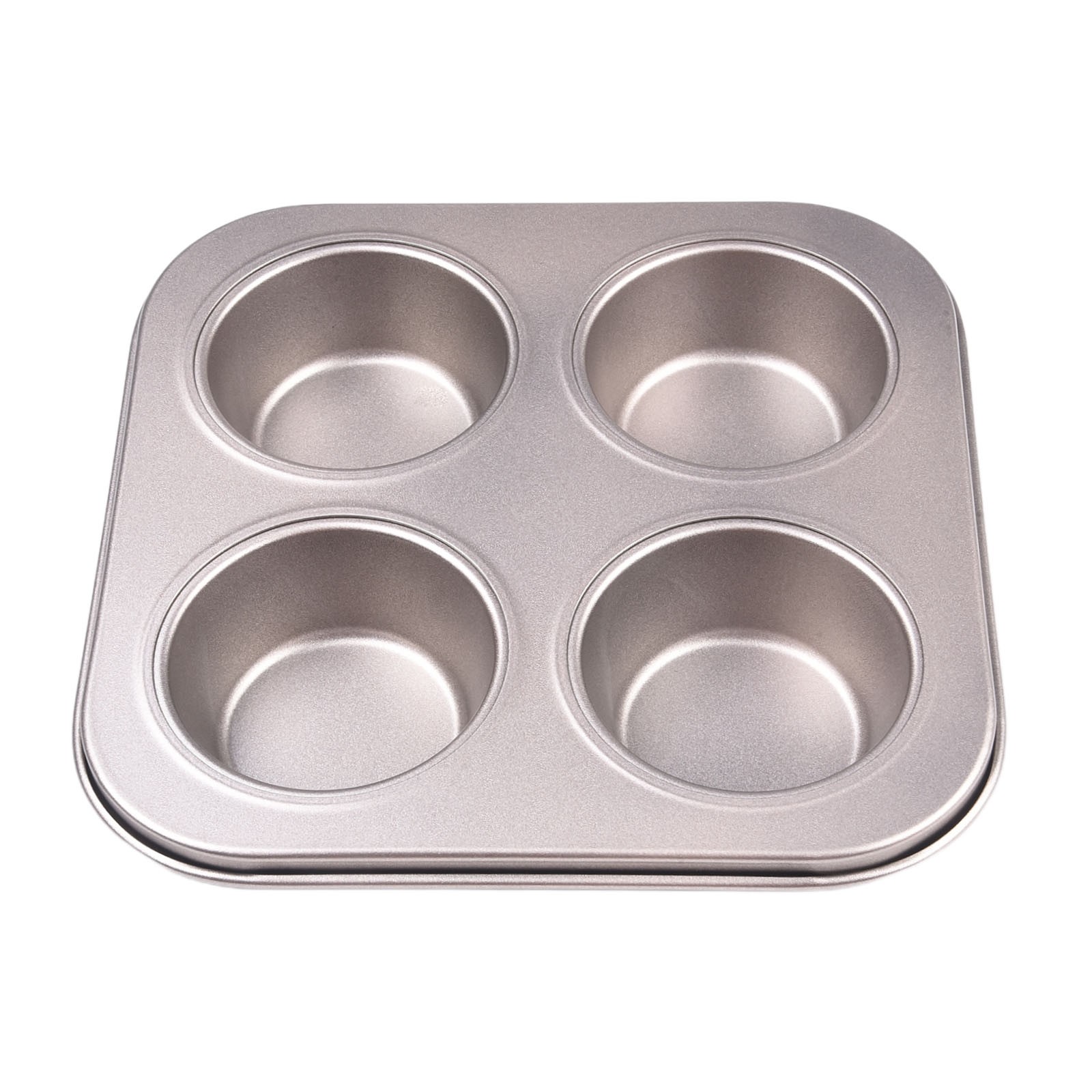 Formato perfetto per cottura stampo per cupcake in silicone 4 tazze antiaderente stampi per torte - Foto 36 di 36