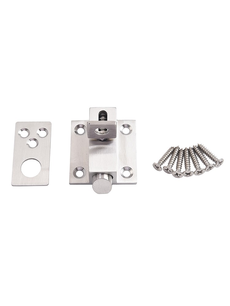 Rust resistant Stainless Steel Spring Latch Easy Installation and Removal