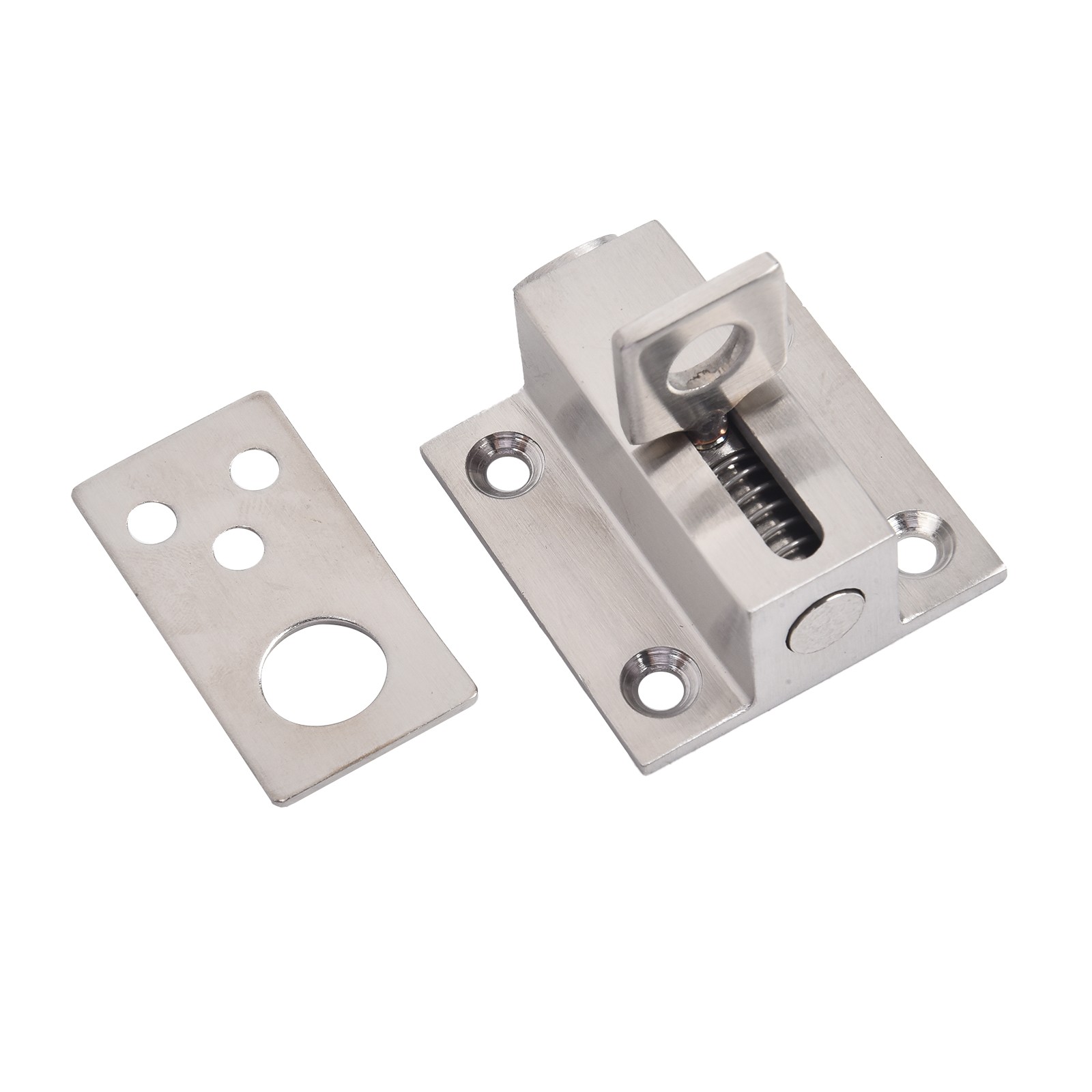 Spring Latch Door Installation Latchbolt Lightweight Portable Security - Picture 26 of 72