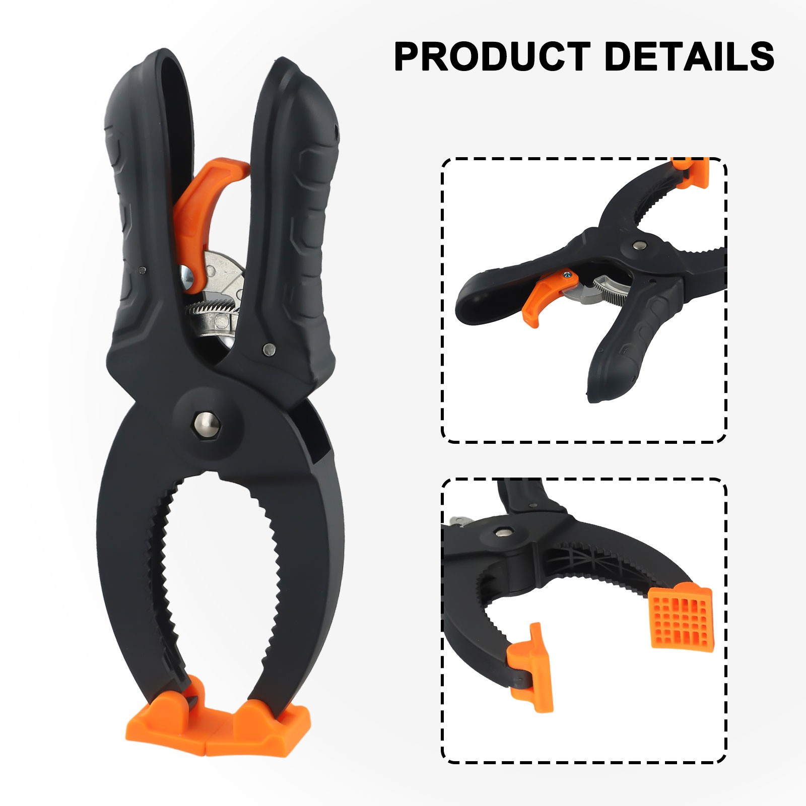 Premium Ratcheting Clamp with 68 Jaw Opening for Clamping Wood Boards - Picture 35 of 39