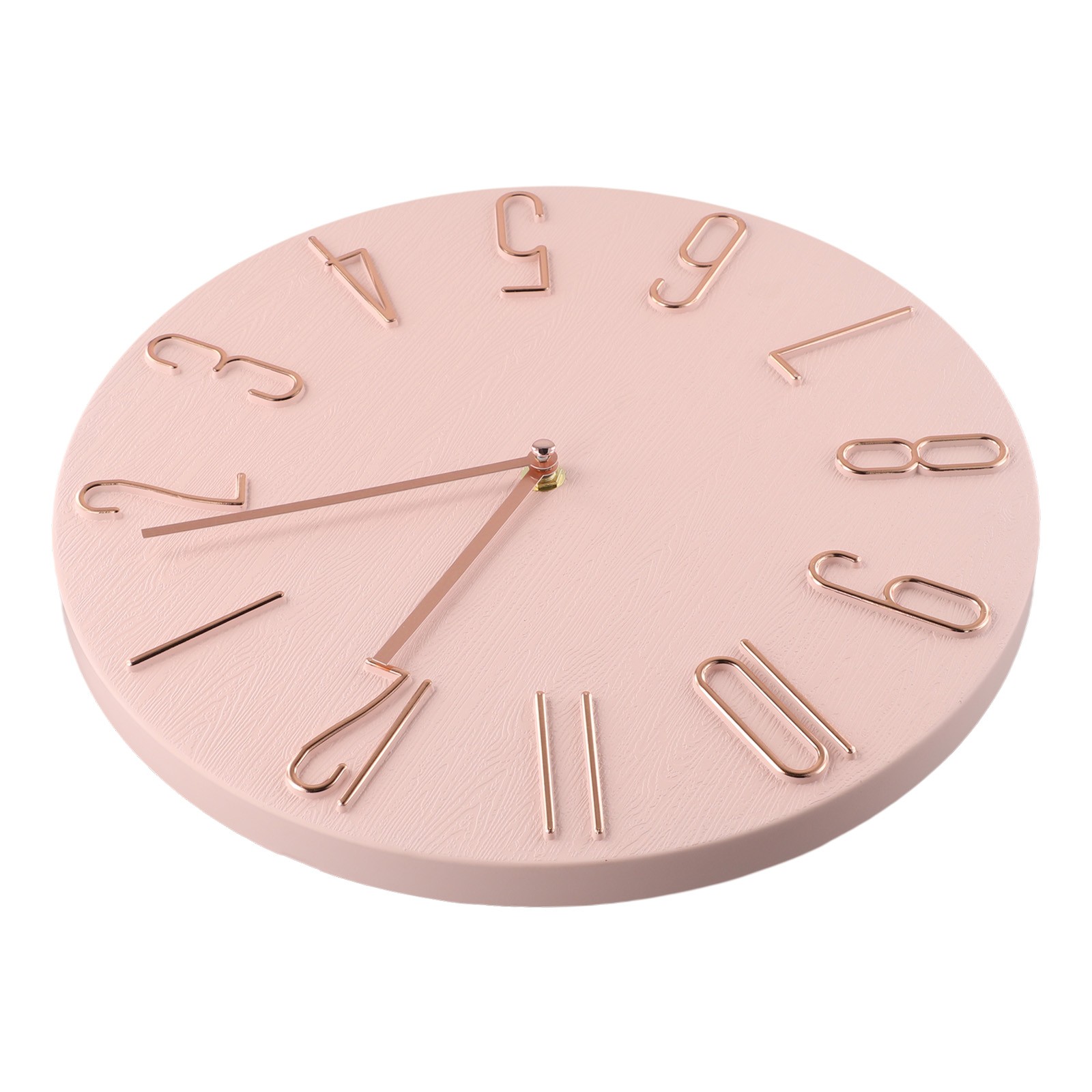 Minimalist Analog Quartz Wall Clock Hanging Clock Home Decoration ABS Practical