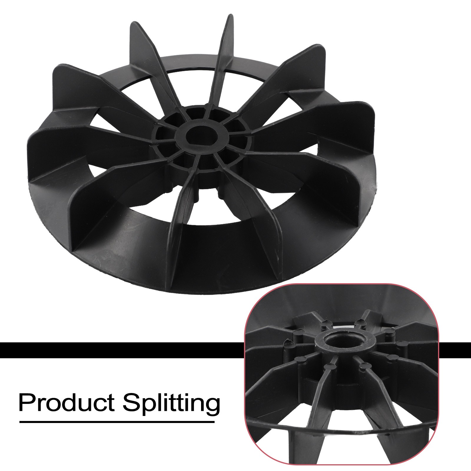 Hoja de ventilador de plástico resistente y compresor de aire - Imagen 41 de 45