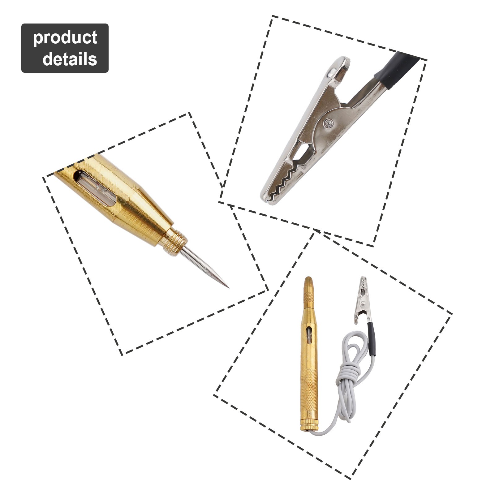 Premium Electrical Voltage Tester Pen for Car Electrical System Analysis