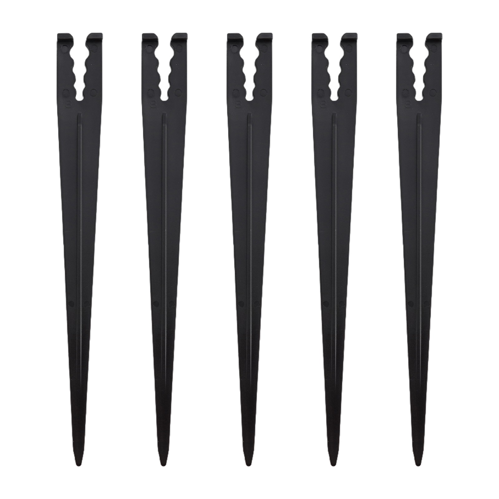 Piquets vente en gros de support pratique contrôle pointe inférieure design spécialement co