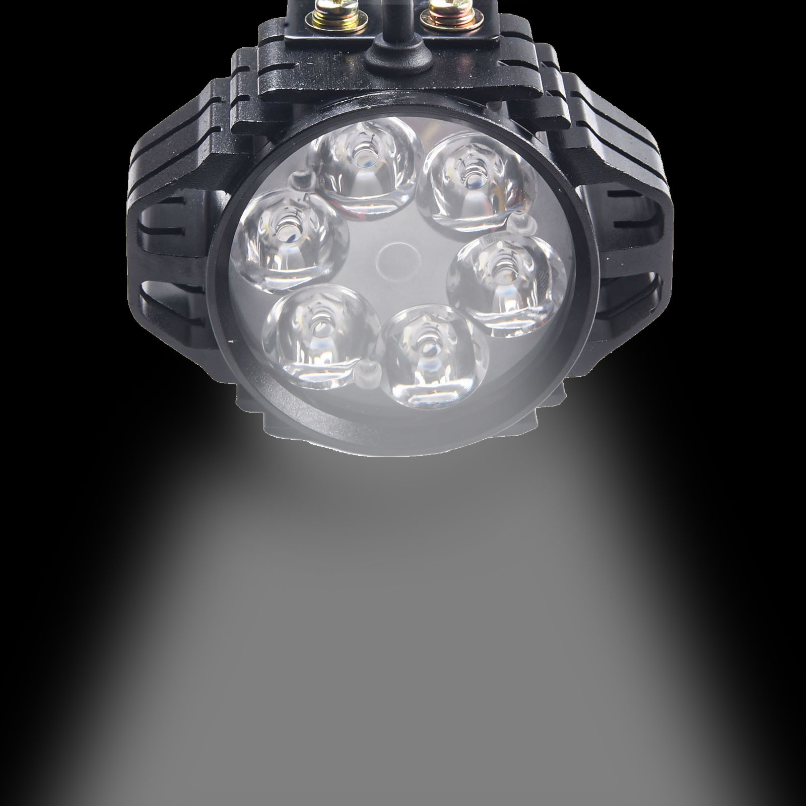 Waterproof Horn Headlight for 36V 48V Battery Ebikes Easy Installation - Picture 17 of 25