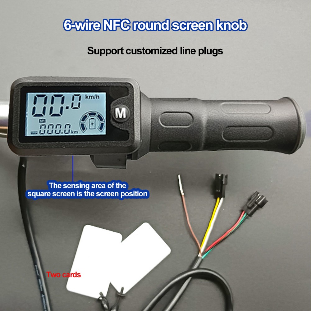Accélérateur de voiture pliant avec officiel matériau ABS couleur noire NFC étanche I