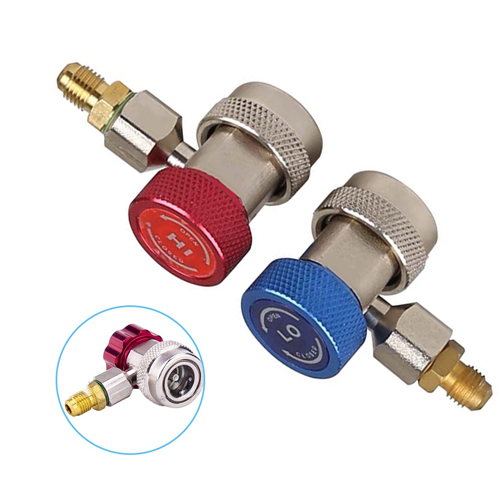 Adaptateurs De Connexion Pour Climatisation Auto - En Cuivre - Neuf Sous Emballage