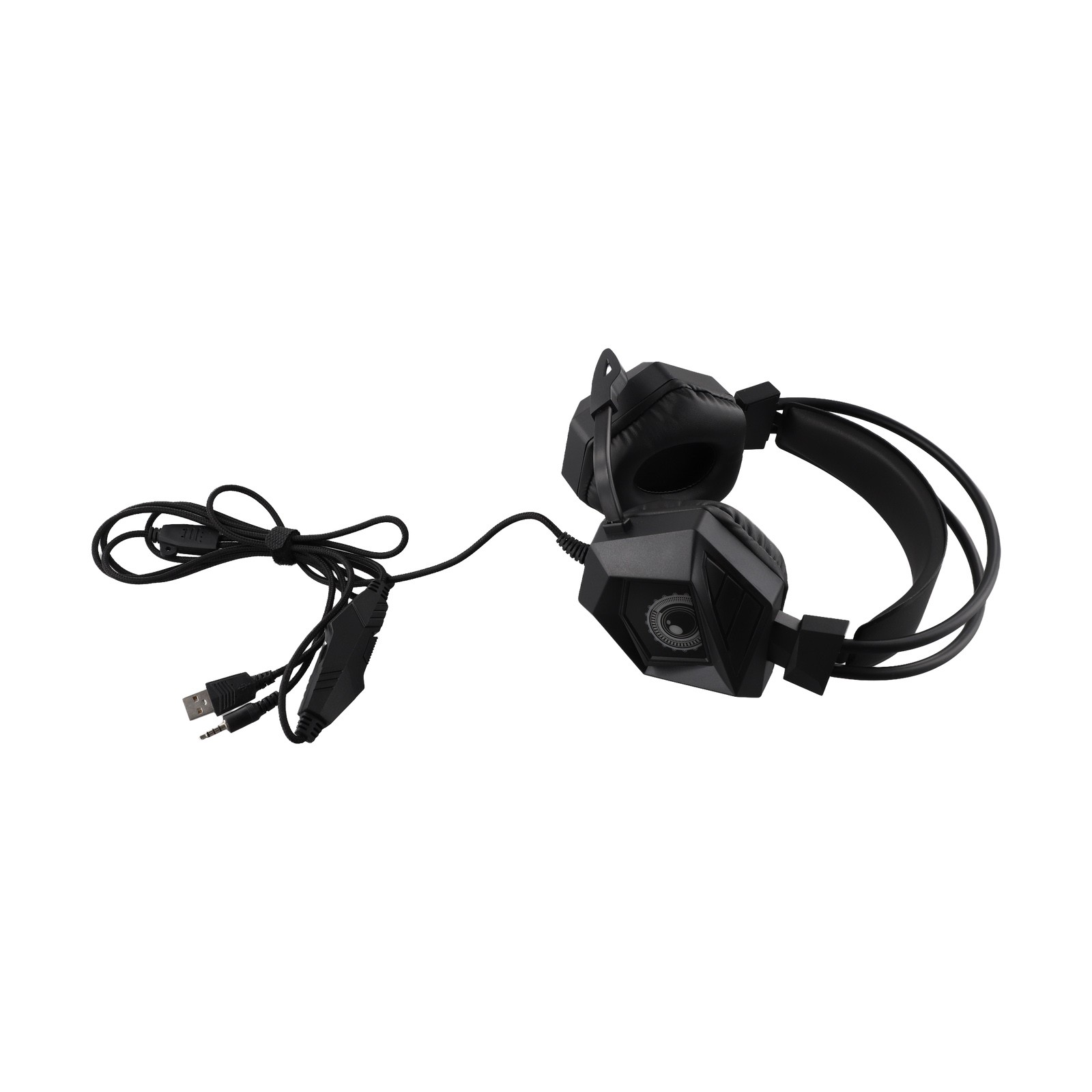Gaming -Headset Audio Ger?uschunterbrechung Hochwertig Kristall Mit LED -Licht - Bild 15 von 24