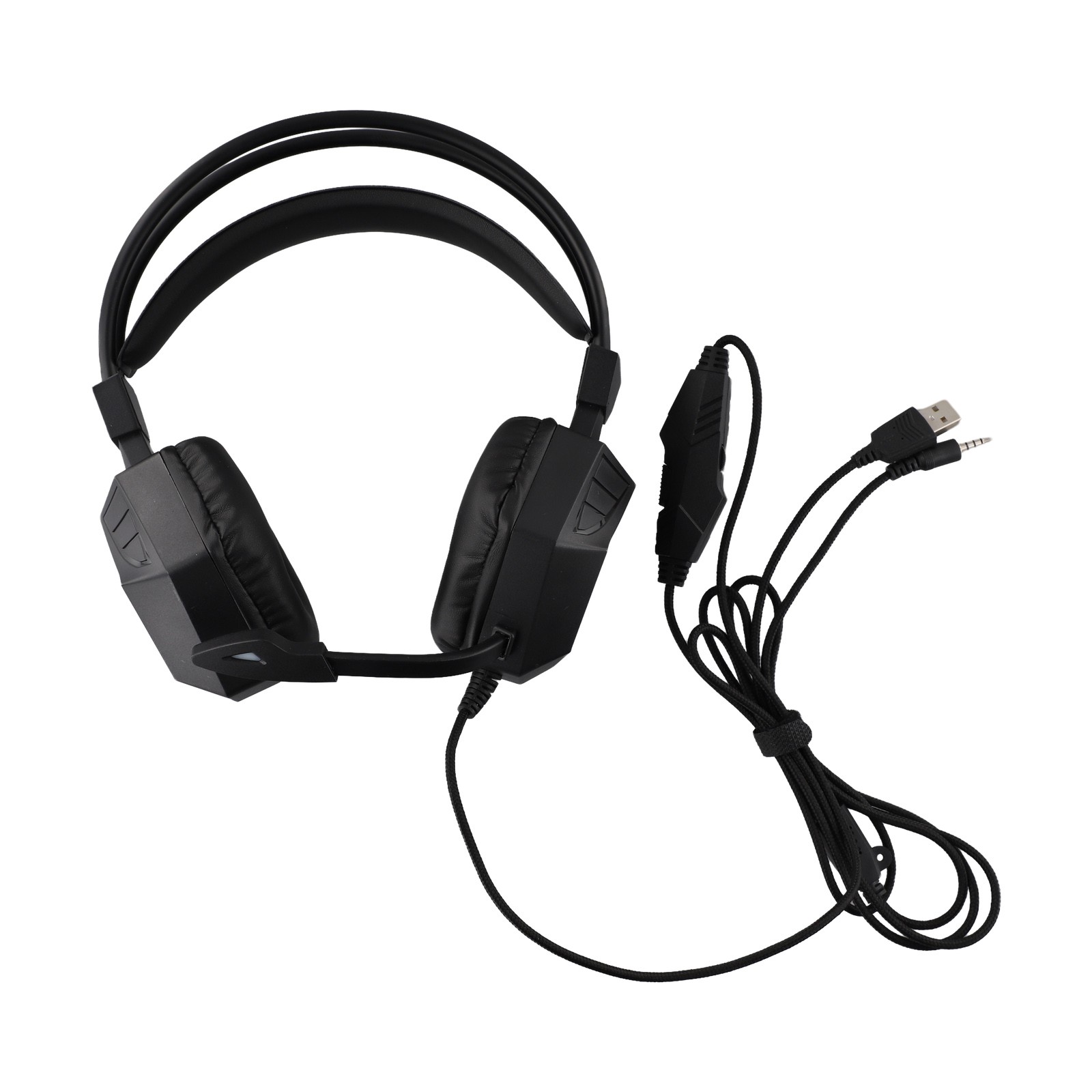 Gaming -Headset Audio Ger?uschunterbrechung Hochwertig Kristall Mit LED -Licht - Bild 17 von 24
