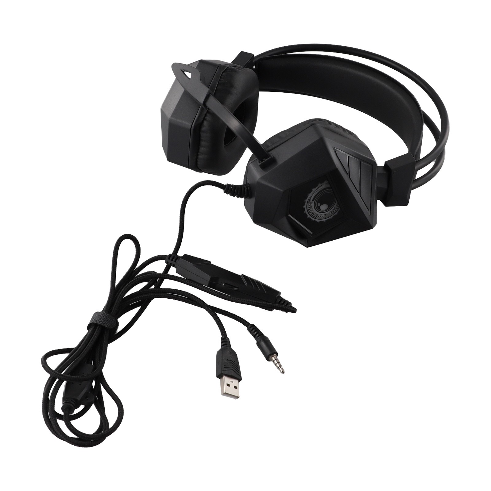 Gaming -Headset Audio Ger?uschunterbrechung Hochwertig Kristall Mit LED -Licht - Bild 24 von 24