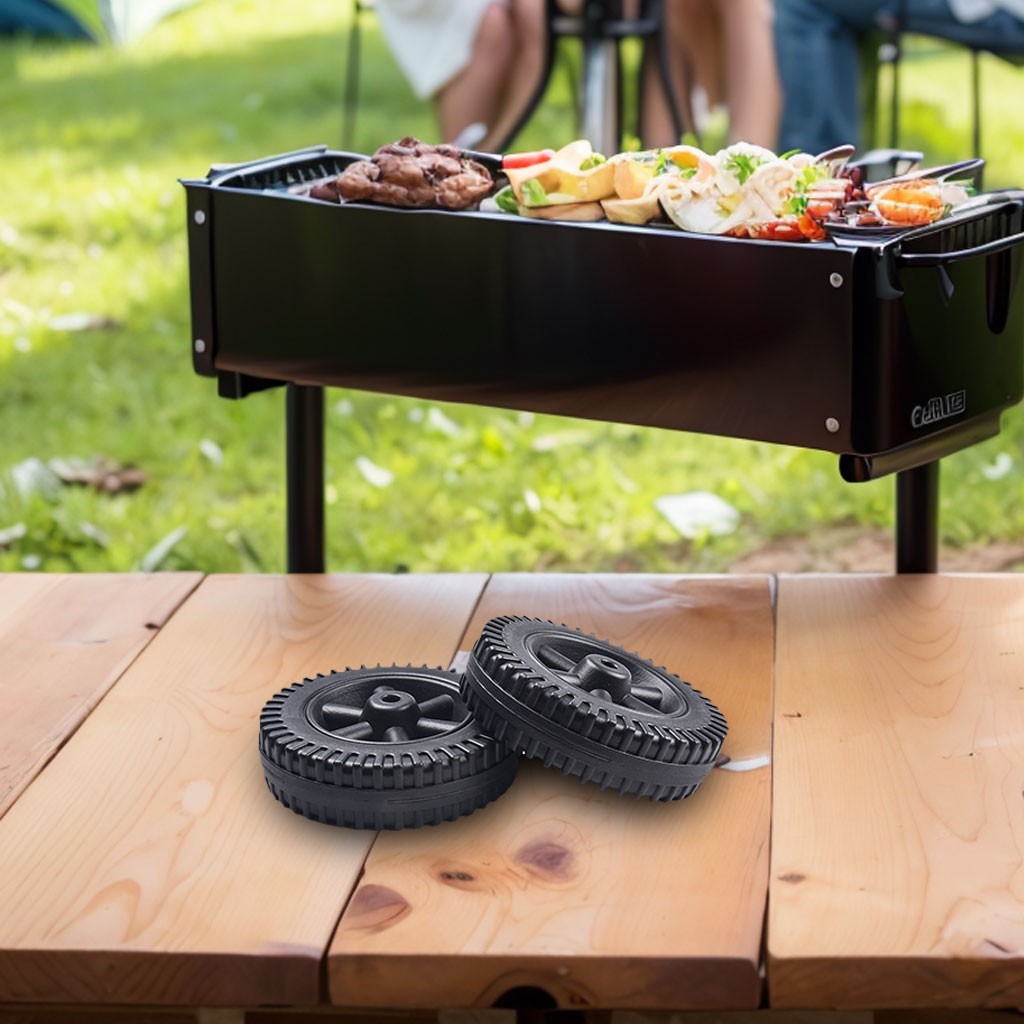 Easy Installation Reliable Performance 6 Grill Wheels for Various BBQ Grills - Picture 25 of 40