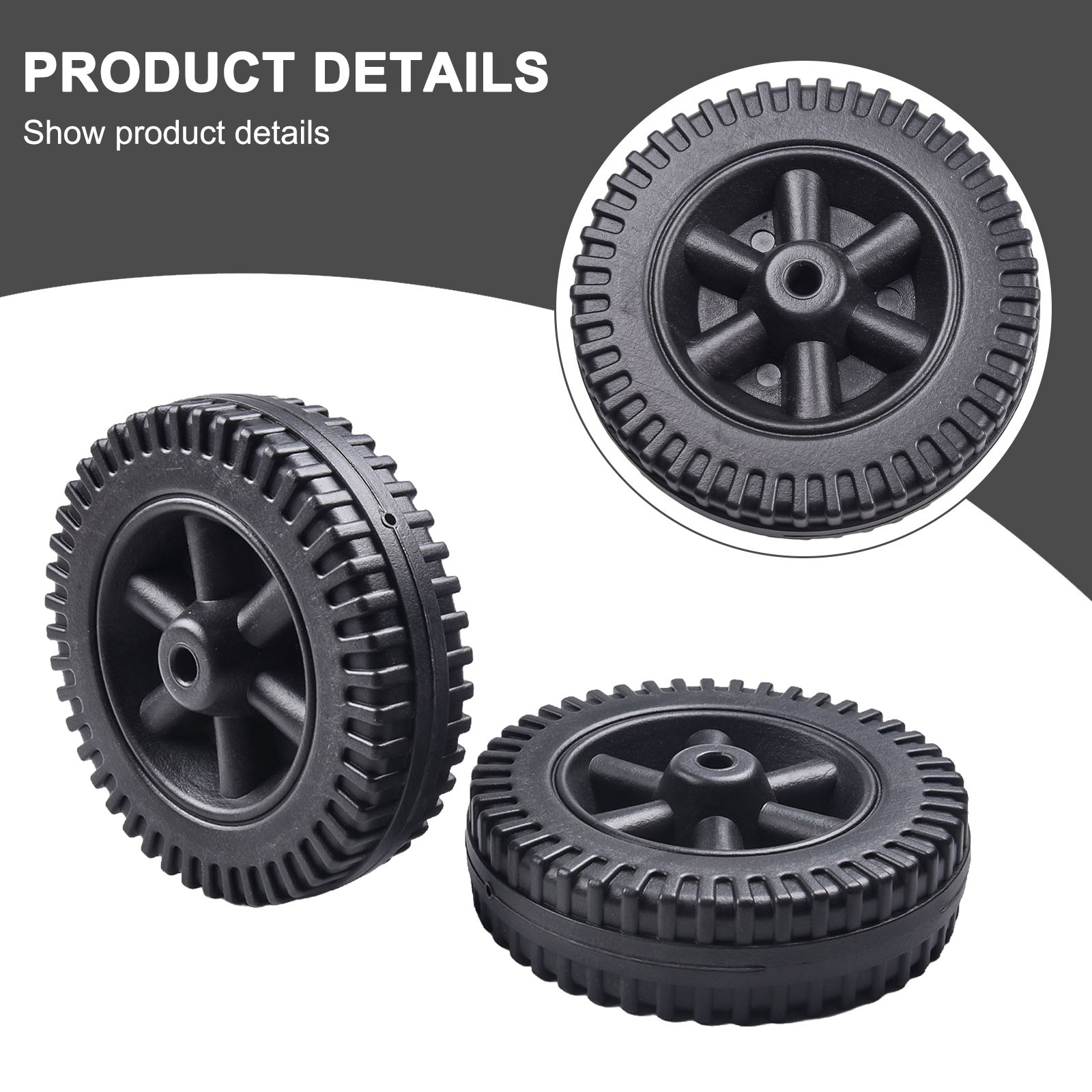 Easy Installation Reliable Performance 6 Grill Wheels for Various BBQ Grills - Picture 22 of 40