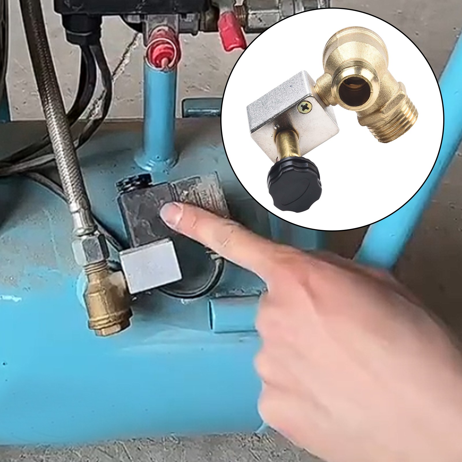 Product Name Solenoid Valve Unloading Air Compressor Pump Mute Working - Picture 45 of 56