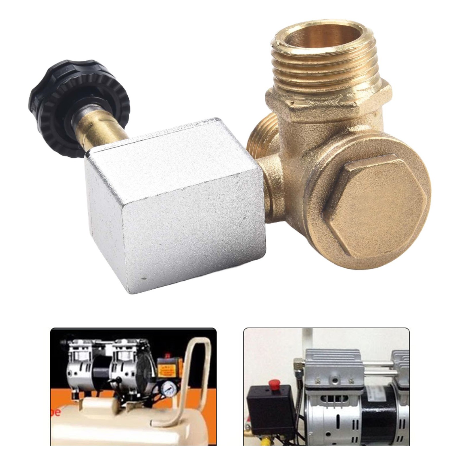 Product Name Solenoid Valve Unloading Air Compressor Pump Mute Working - Picture 52 of 56