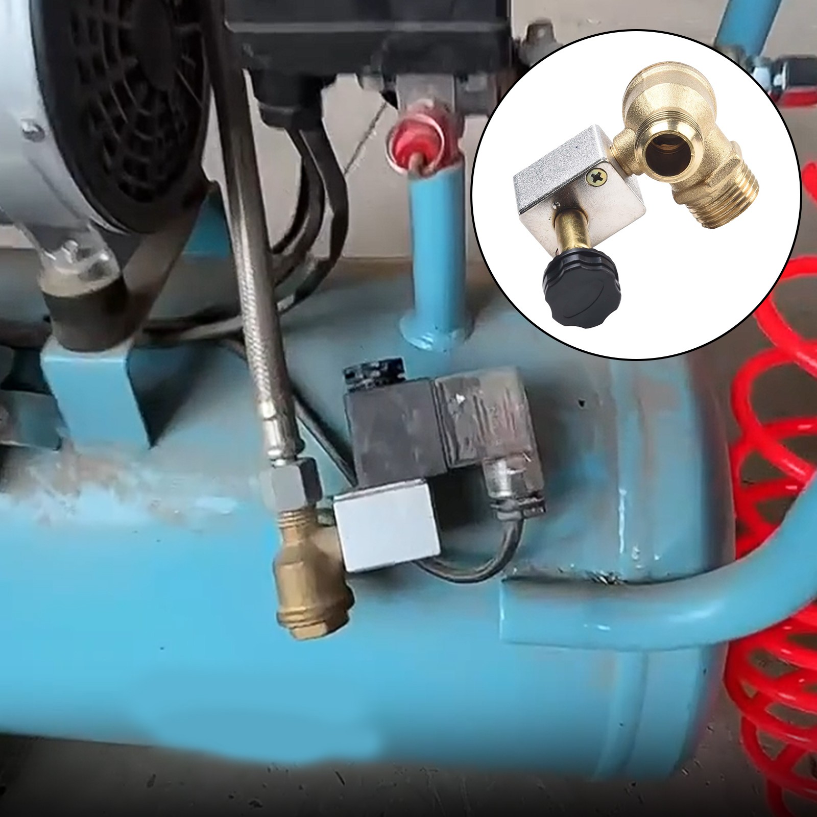 Product Name Solenoid Valve Unloading Air Compressor Pump Mute Working - Picture 53 of 56