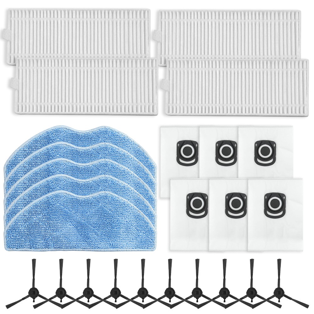 Pour RG8597W kit filtre brosse latérale kit 2024 de remplacement vêtements de vadro