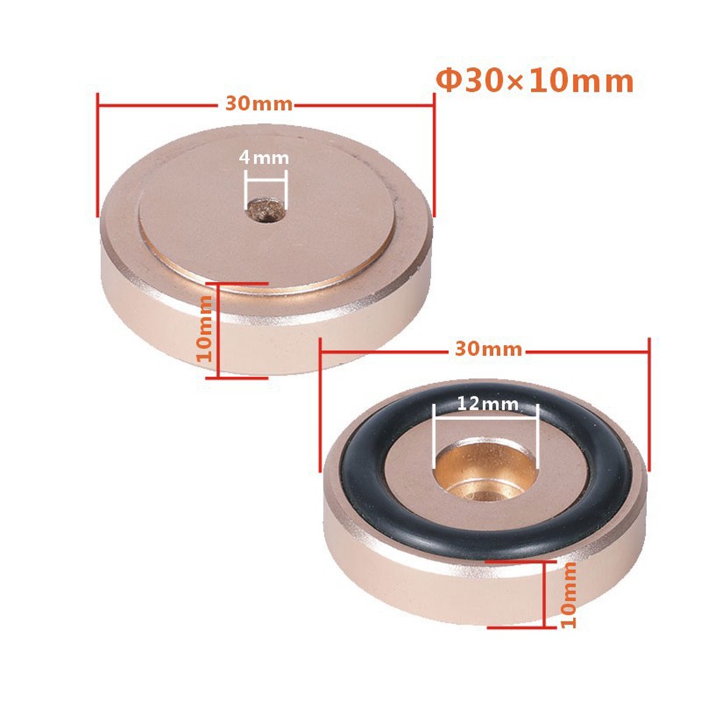 Ulepsz swoją konfigurację audio Stopki izolacyjne do wzmacniacza głośnika Odtwarzacz CD Zestaw 4 szt. - Zdjęcie 32 z 45