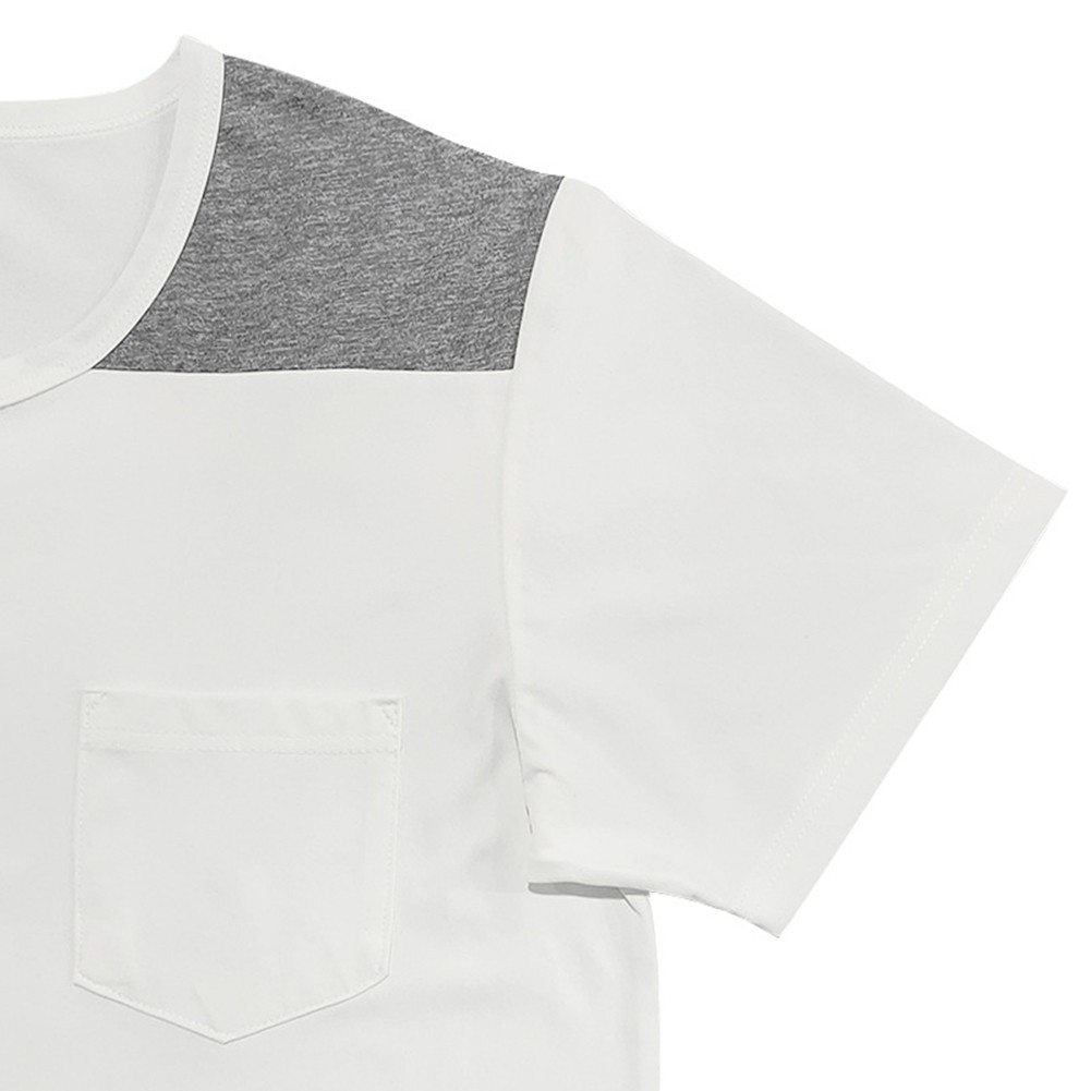 Fitness Short Sleeve Tops For Sports Brand New Color Matching Regular Length - Picture 30 of 30