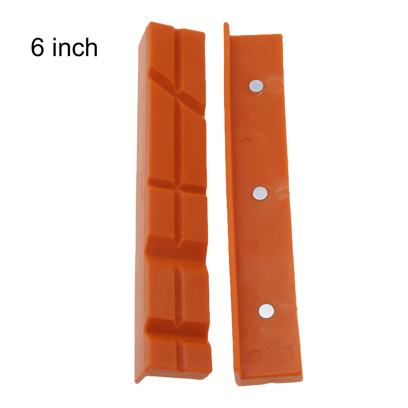 2pcs 4/5/6 Inch Magnetic Soft Pad Jaw Rubber For Metal Vise Bench Machine Tools - Picture 72 of 83