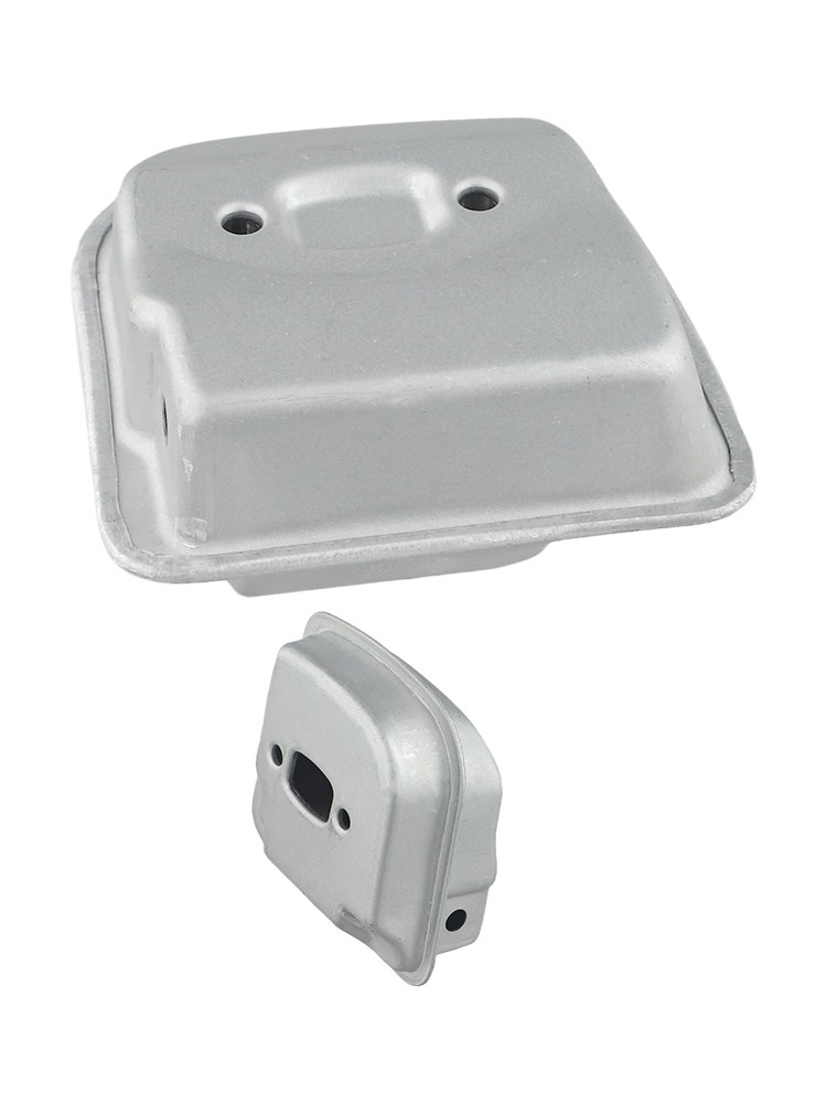 Schalldämpfer Für Kettensägen – Geräuschreduzierung Für FS38, FS45, FS55, KM38, KM45, KM55, 9x8x5 Cm