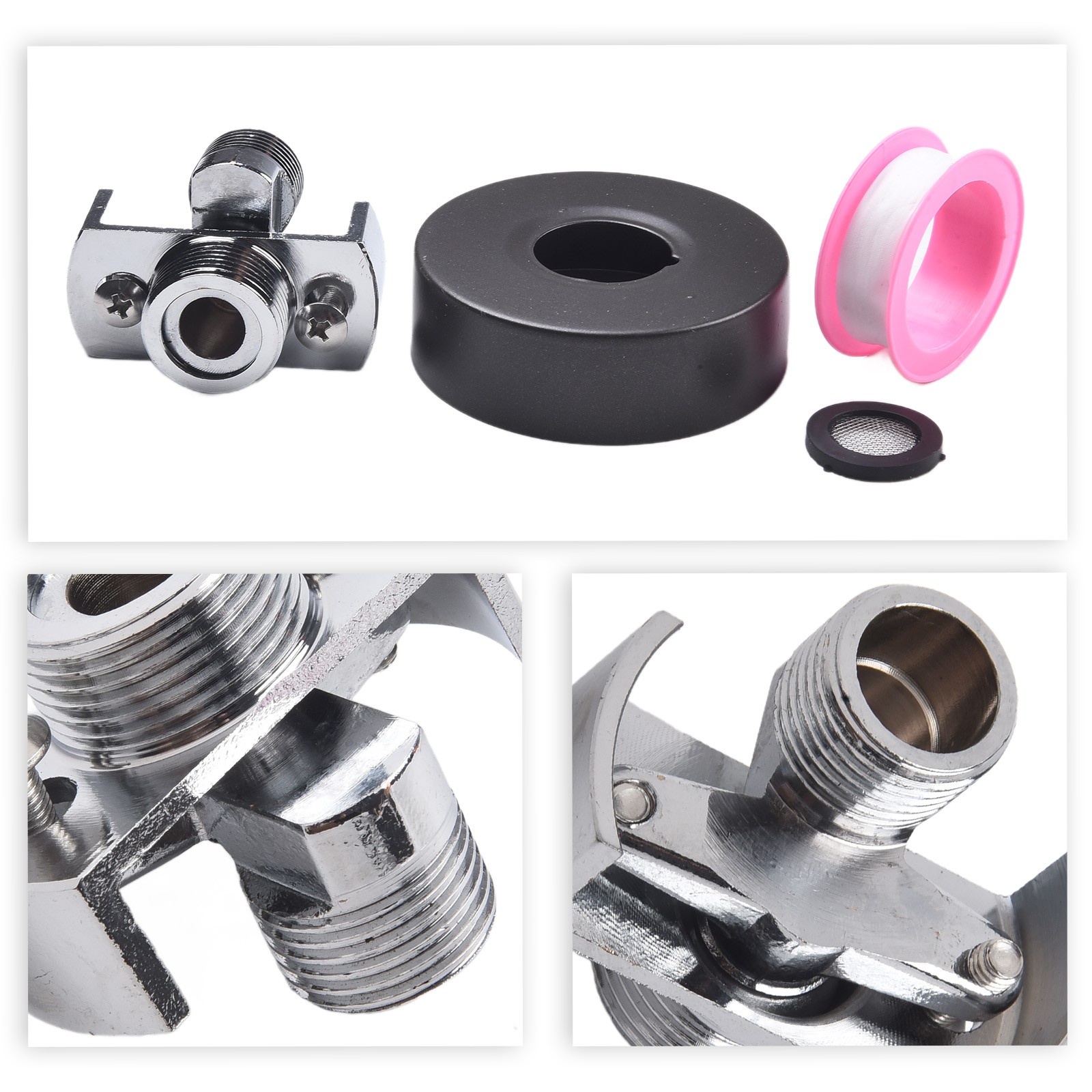 Stilvoller Wandarmatur Adapter Verstellbarer Winkel Gebogener ventes exceptionnelles Fuß Design