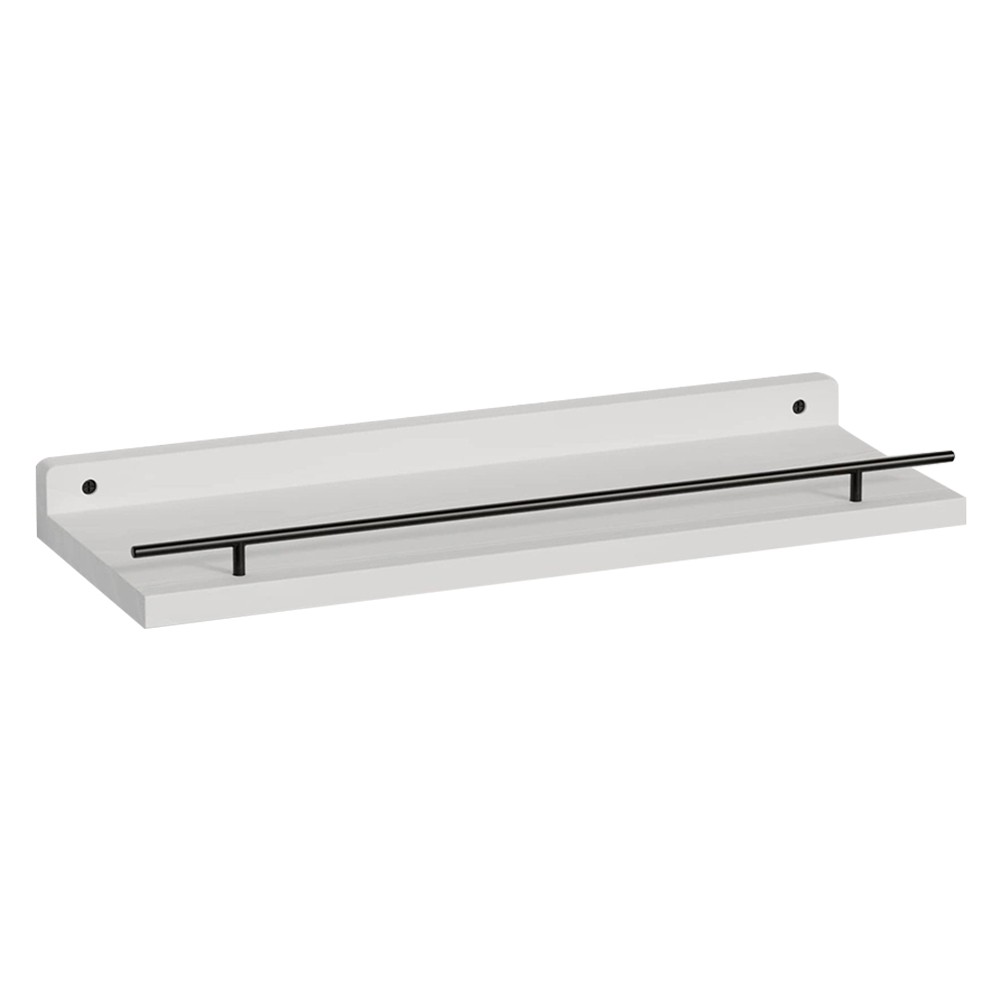 Stylish and Sturdy Pine Wood Wall Shelves Increase Storage and Declutter - Picture 23 of 27