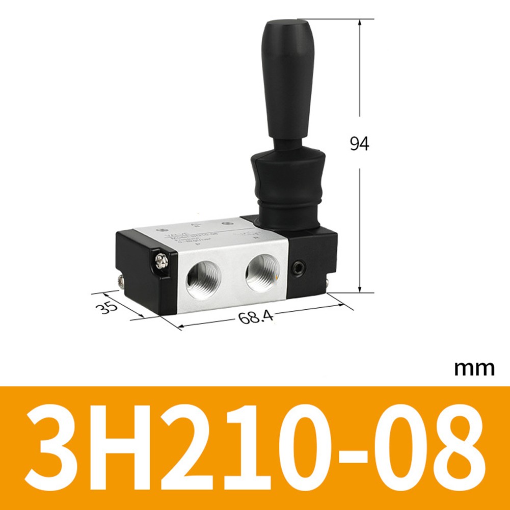 Air Manual Valve Pneumatic Control Valve Hand Lever Operated Control Valve - Picture 8 of 16