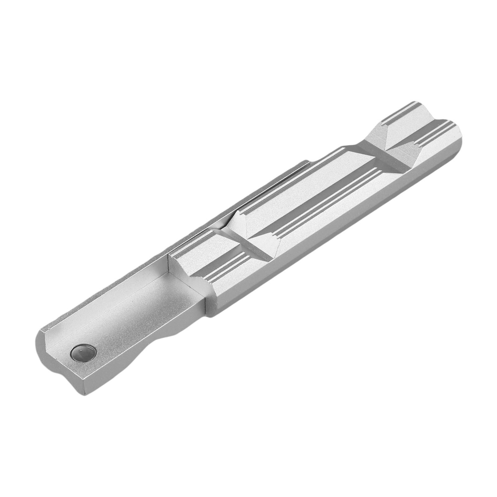 Mandíbula de aluminio mecanizada con precisión tipo V para fresado CNC tornillo de acero - Imagen 48 de 56