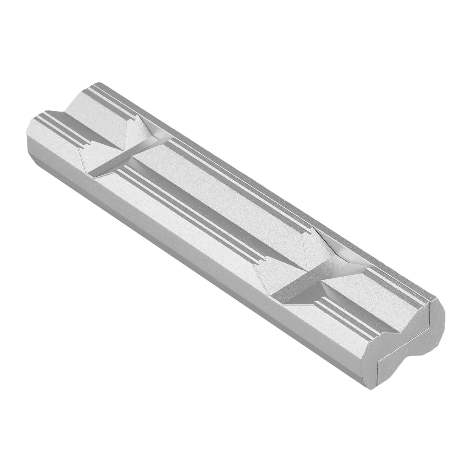 Mandíbula de aluminio mecanizada con precisión tipo V para fresado CNC tornillo de acero - Imagen 49 de 56