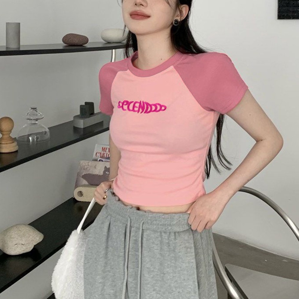 Unique Charm Y2K Short Slim Tops for Women Comfortable and Fashionable - Picture 26 of 47